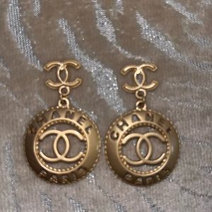 C Paris Gold Earrings